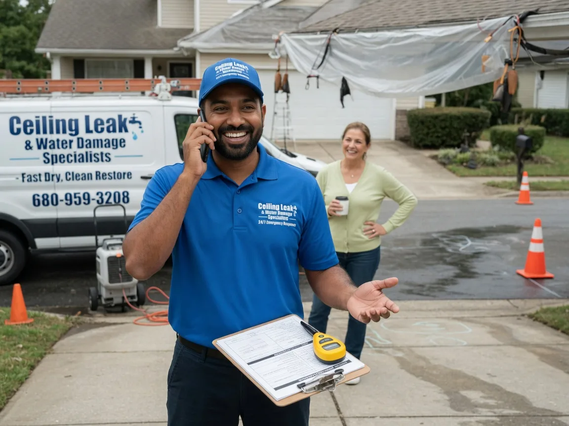Ceiling Leak Cleanup Trussville, AL FAQs